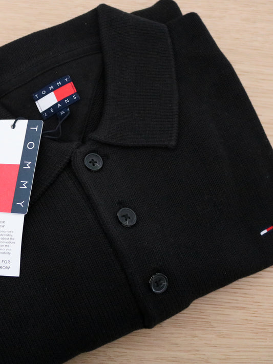 Slim Essential Sweater - Long Sleeved top - black