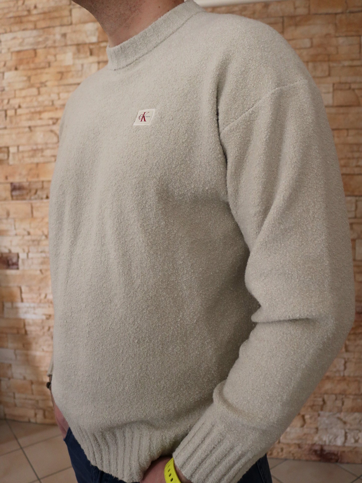 Maglione Boucle Boxy