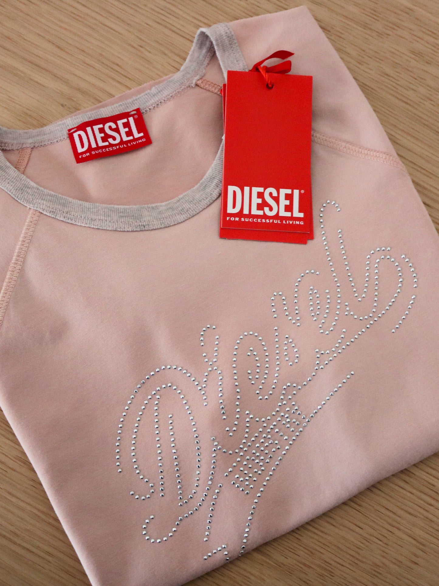 DIESEL - T-shirt pink