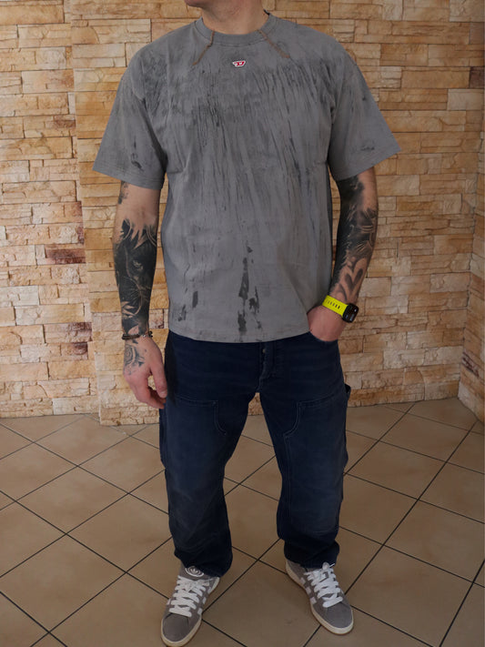 DIESEL - T-Shirt 0wgas Green