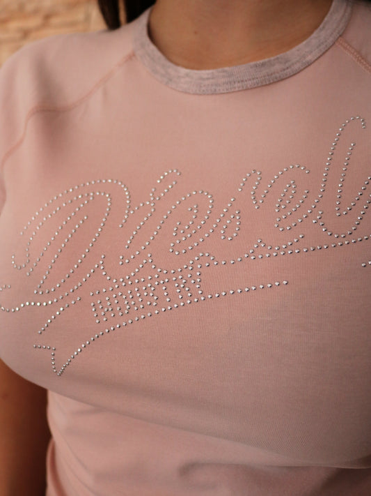 DIESEL - T-shirt pink