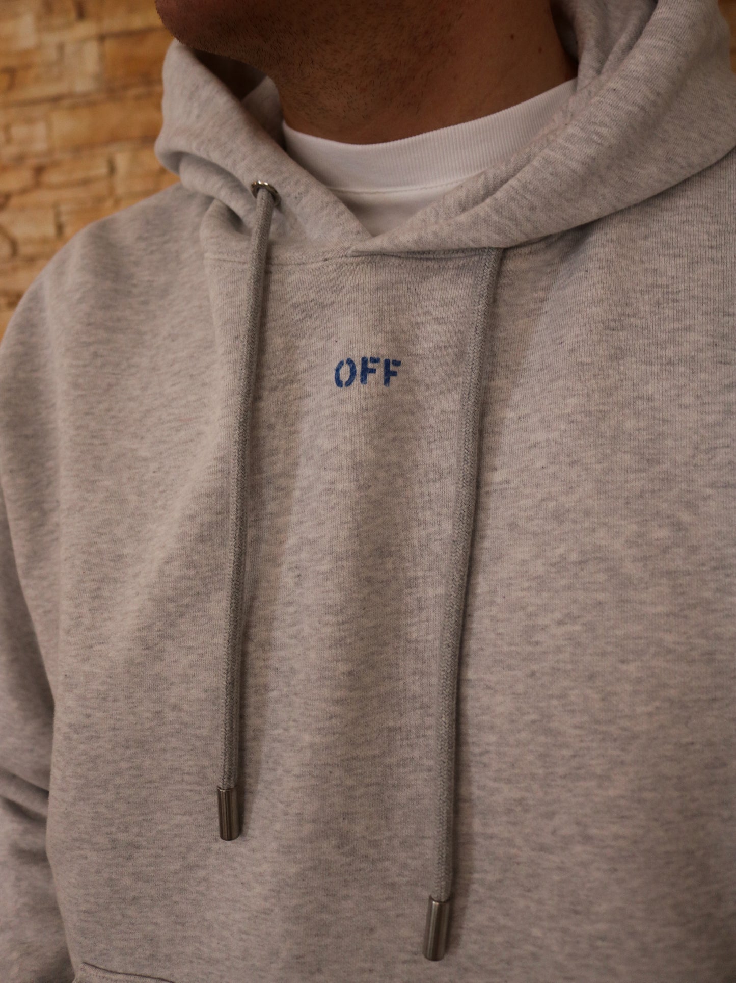 Gray Stencil Arrow Skate