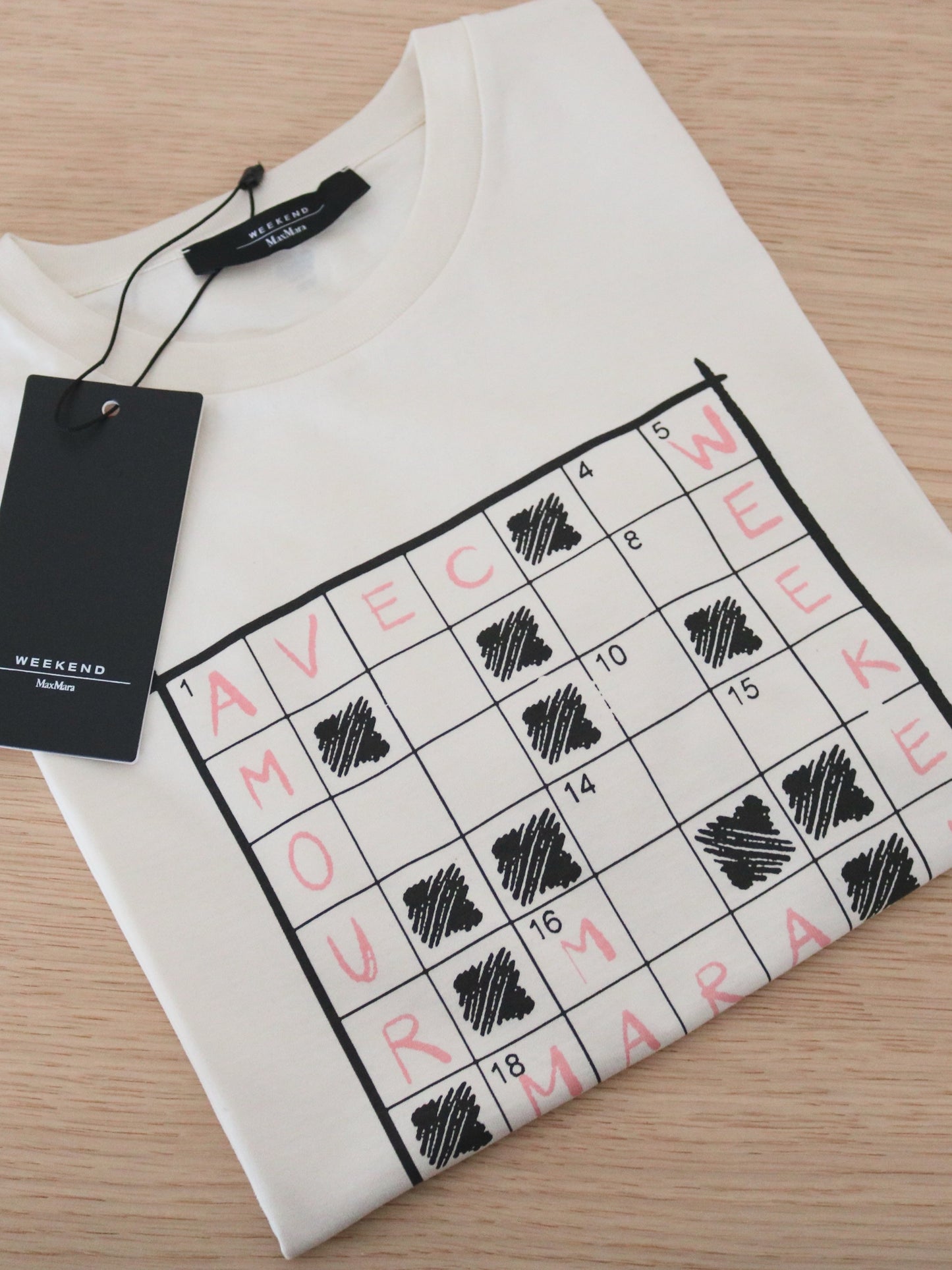 Max Mara Weekend - T-Shirt in jersey di cotone organico - ECRU