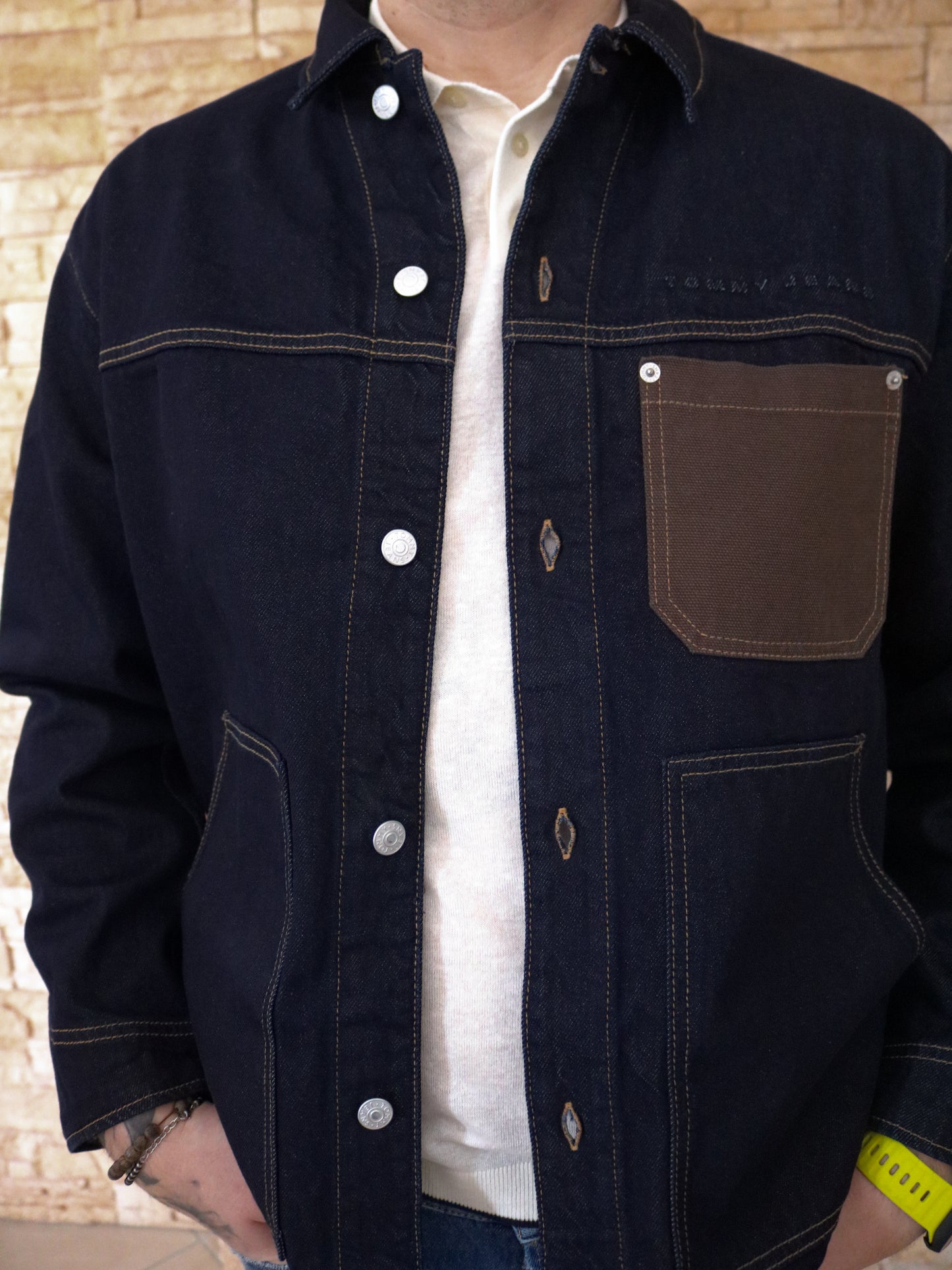 Giacca relaxed fit in stile funzionale